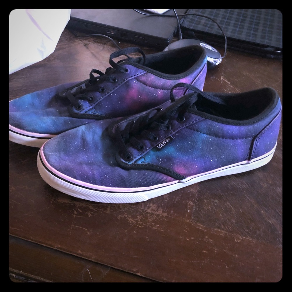 Women’s cosmic vans sneakers size 8